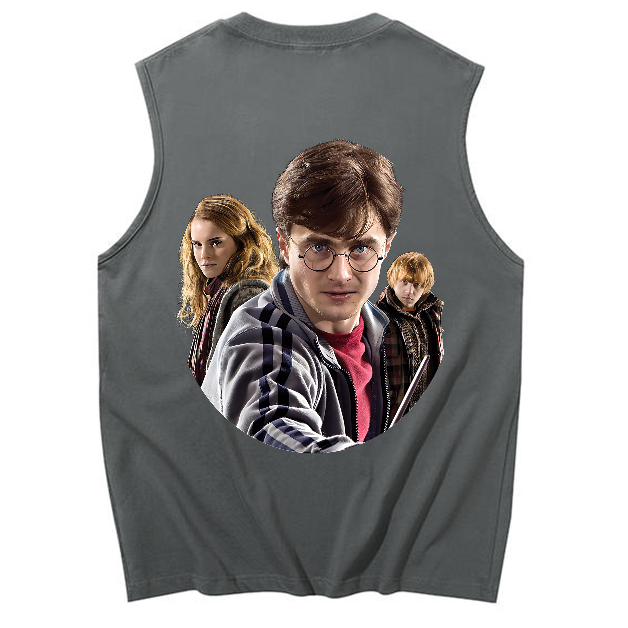 （画像用） Harry Potter ハリー・ポッターシリーズ コットン100％タンクトップ（背面プリント）